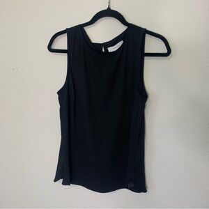 Lark & Ro Black Sleeveless Layering Tank Top Size 4